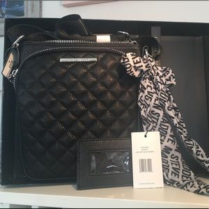 Two piece cross body and wallet set